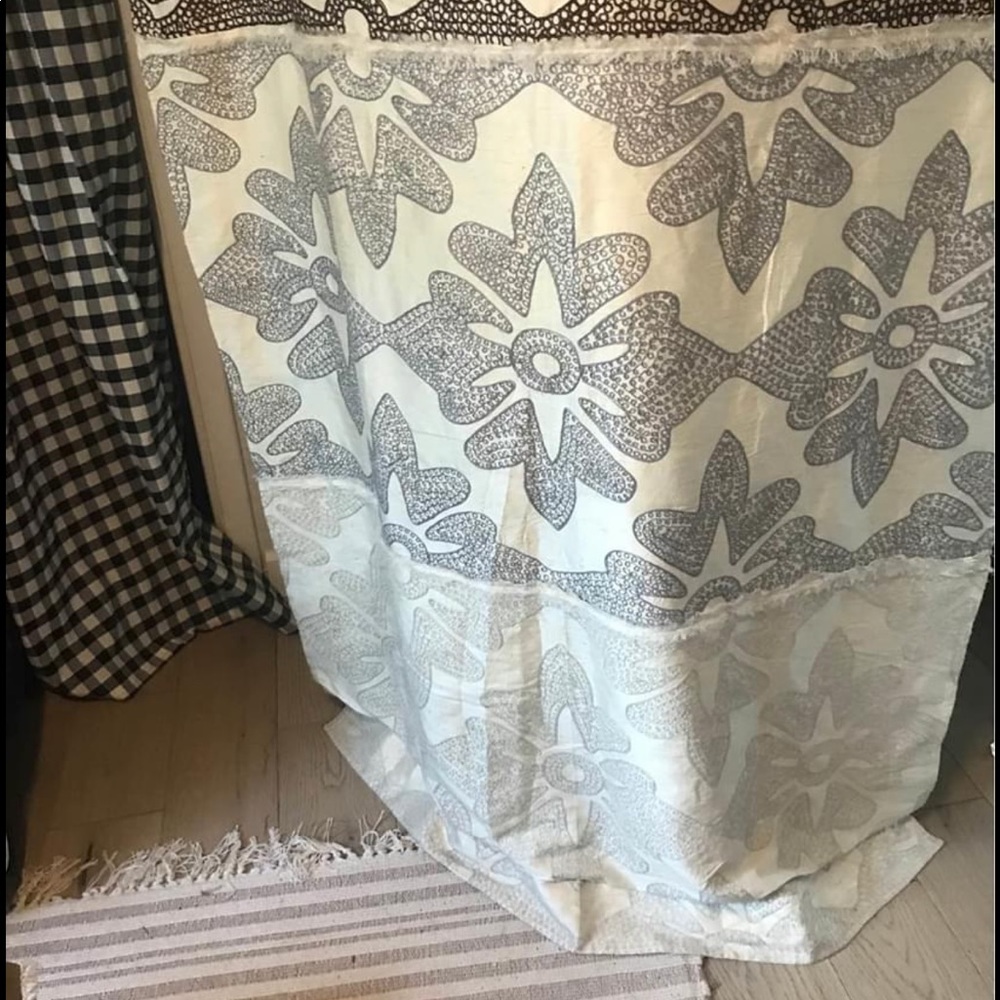 ANTHROPOLOGIE Kediri Silk Curtain Panel - Picture 3 of 5